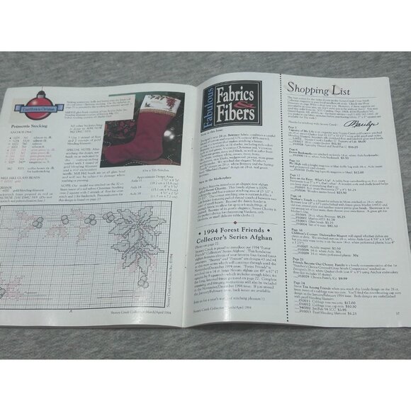 Stoney Creek Cross Stitch Collection Magazine Vol 6 Number 2 Mar/April 1994 Pape - Picture 7 of 8